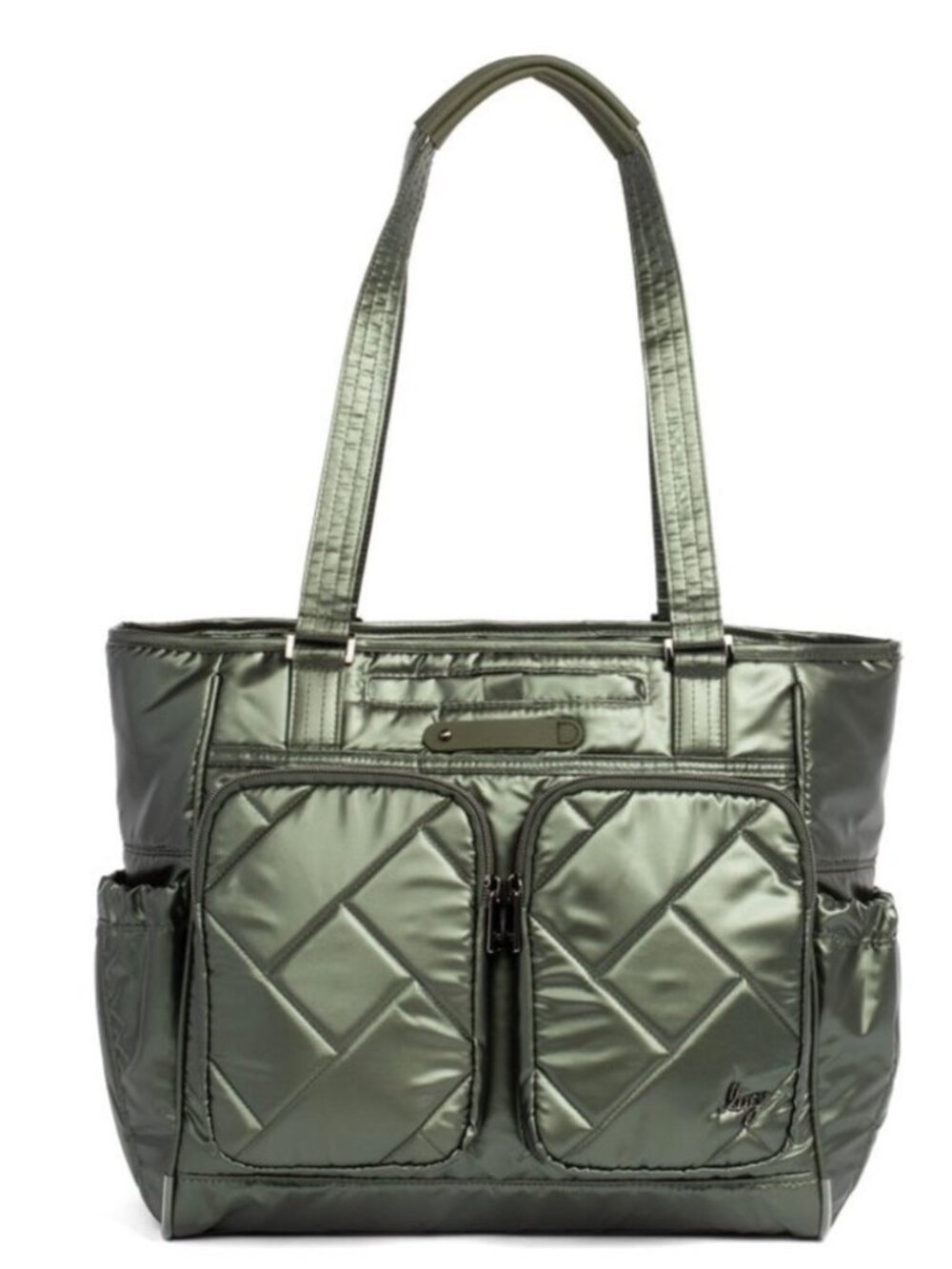 Lug Trotter Tote Bag Metallic Olive, NWT - Picture 1 of 11